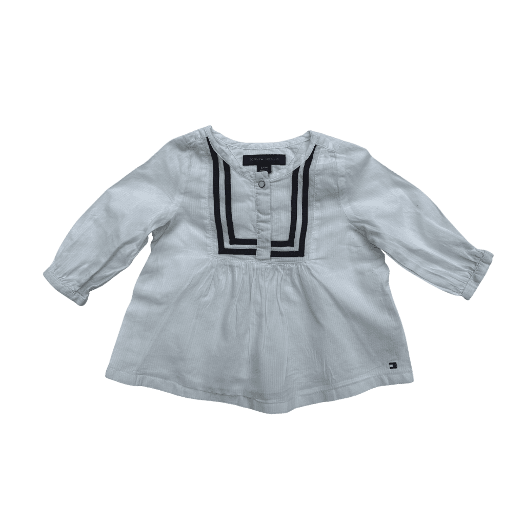 Bluse Tommy Hilfiger 74 Second Hand Kinder Kleidung preloved