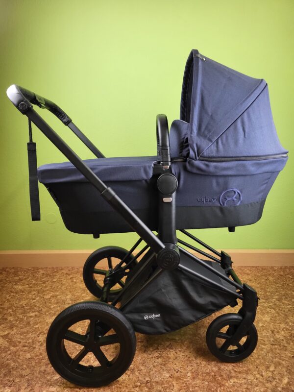 Cybex Priam Stardust Black - Kombikinderwagen Schwarz / Gut Kinderwagen 2