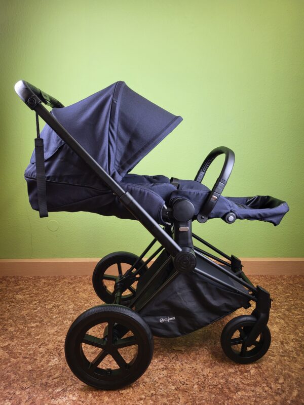 Cybex Priam Stardust Black - Kombikinderwagen Schwarz / Gut Kinderwagen 17