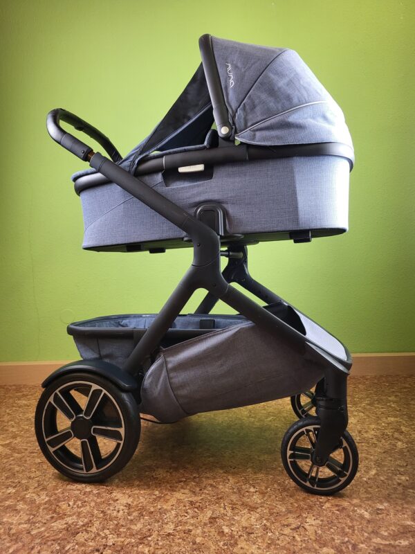 Nuna Demi Grow Set - Kombikinderwagen Mit Babywanne Tasche Und Sportsitz Blau / Gut Kinderwagen 9