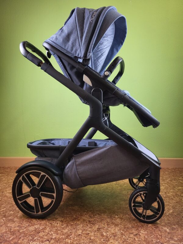 Nuna Demi Grow Set - Kombikinderwagen Mit Babywanne Tasche Und Sportsitz Blau / Gut Kinderwagen 30