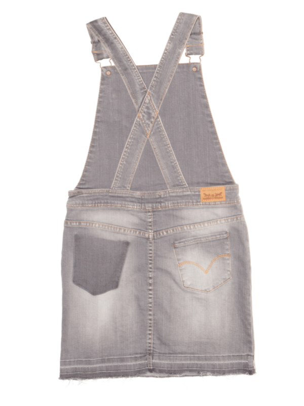 Jeans Latz-Kleid grau Gr.12 | Levis – Bild 2