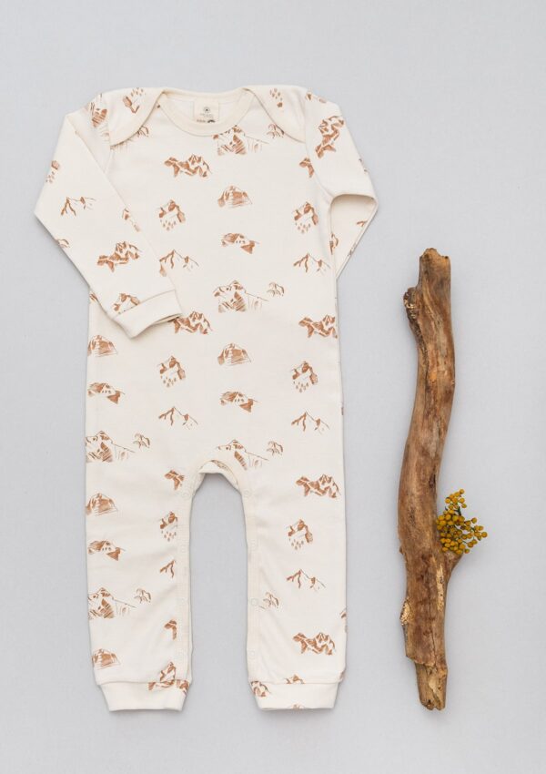 overall play-suit long sleeve Organic by Feldman