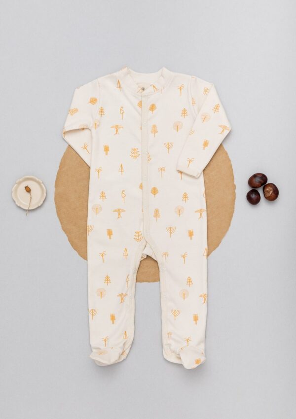 overall play-suit long sleeve Organic by Feldman