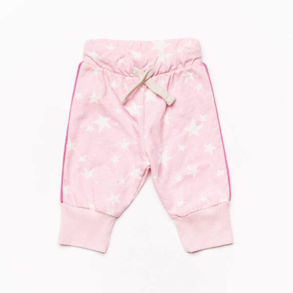 Fleece Pants // rose stars // SAMPLE // Noé & Zoë // 62/68