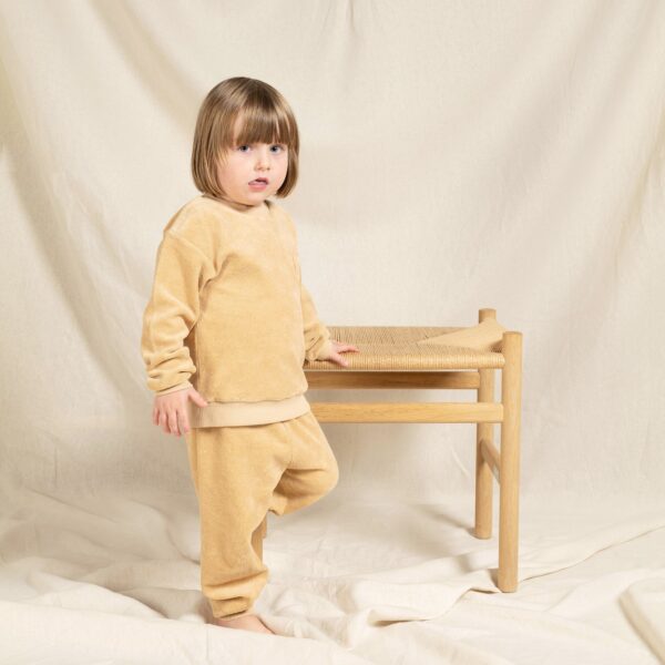 Nachtwäsche Terry Halfmoon Pyjama Sand - studio bumbuli 69.00