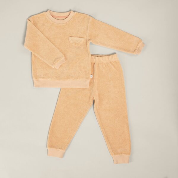 Nachtwäsche Terry Halfmoon Pyjama Sand - studio bumbuli 69.00