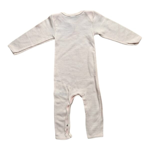 Petit Bateau Baby Strampler blush Stripe (80/86) – Bild 2