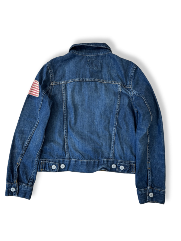 Jeansjacke Blau Gr.10 | Ralph Lauren – Bild 2