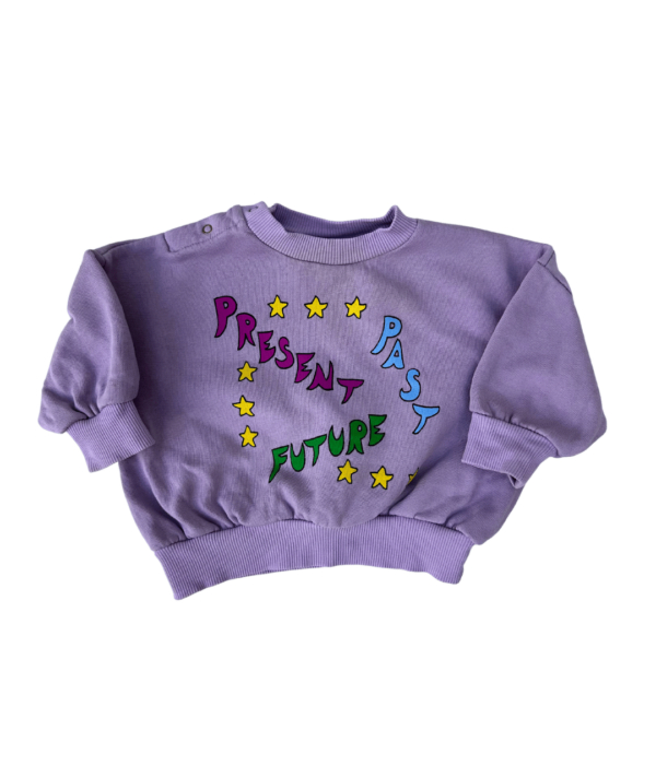 Sweatshirt "Past, Present, Future" ~ 68/74 ~ Mini Rodini