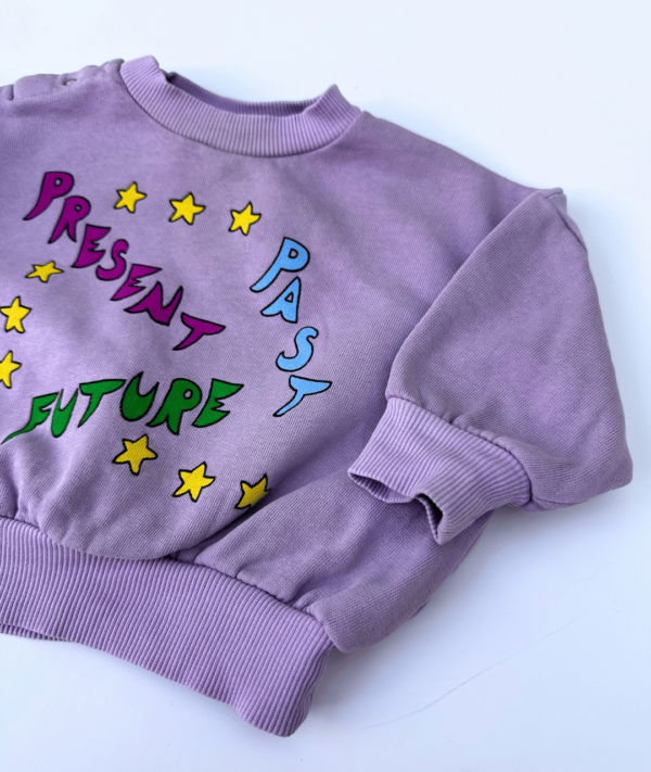 Sweatshirt "Past, Present, Future" ~ 68/74 ~ Mini Rodini – Bild 2