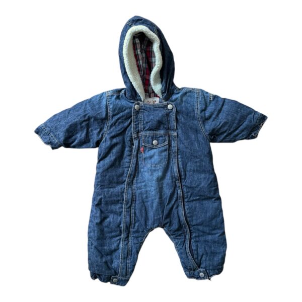 Levi's Baby Soft Denim Suit mit Füßlinge (74) – Bild 2