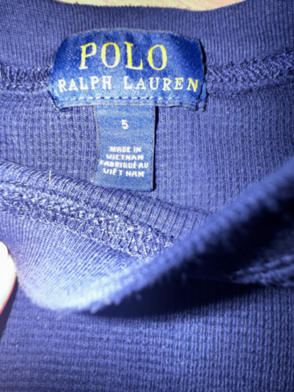 Pullover Blau Gr.5 | Polo Ralph Lauren – Bild 3