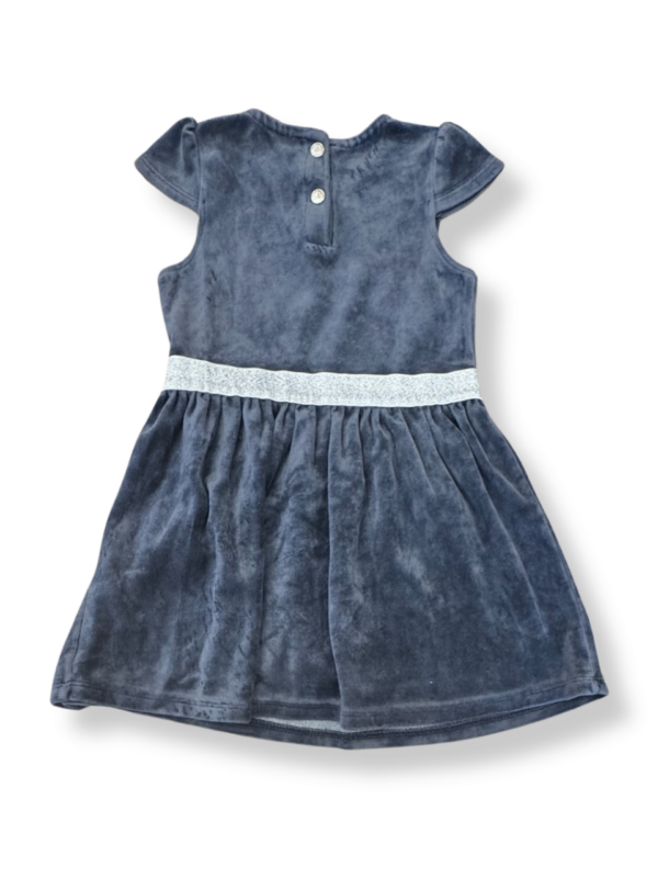 Festliches Samt-Kleid Gr.104 | Petit Bateau – Bild 2