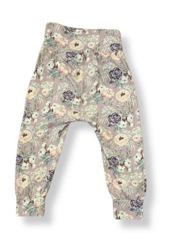 Baby Leggins mit Blumen-Print Gr.80 | müsli – Bild 2