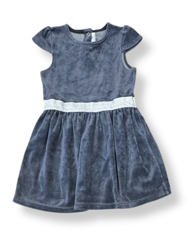 Festliches Samt-Kleid Gr.104 | Petit Bateau