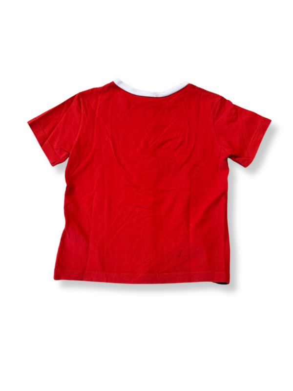 T-Shirt Jaguarmotiv Rot Gr.104 | Petit Bateau – Bild 2