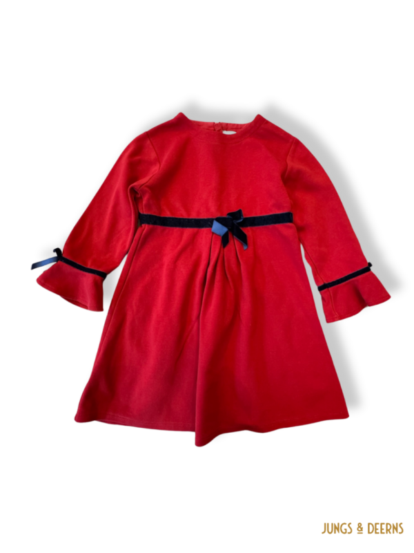 Kleid Mädchen Rot Gr.6 | tutto piccolo – Bild 2