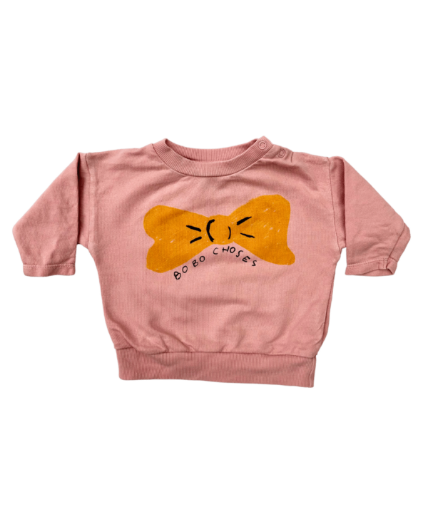 Sweatshirt "Bow" ~ 62/68 ~ Bobo Choses