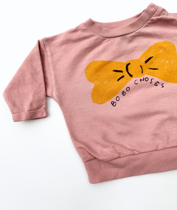 Sweatshirt "Bow" ~ 62/68 ~ Bobo Choses – Bild 2