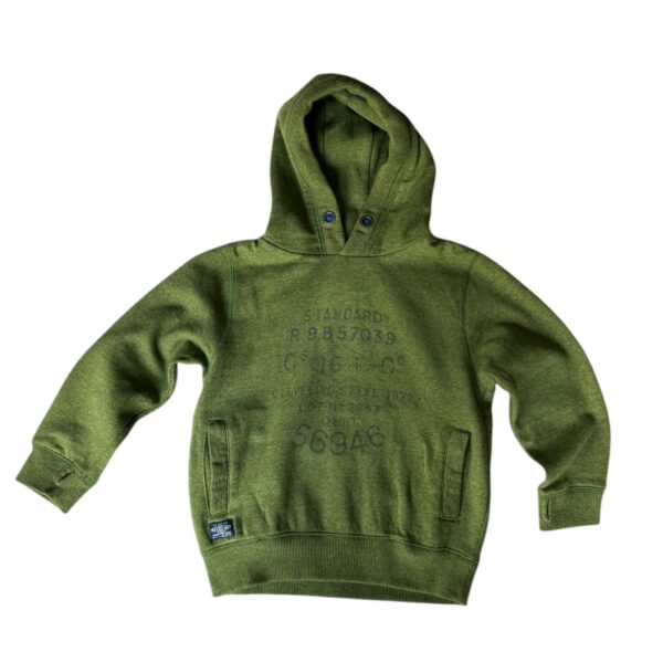 Next Hoodie Green Melange (110)